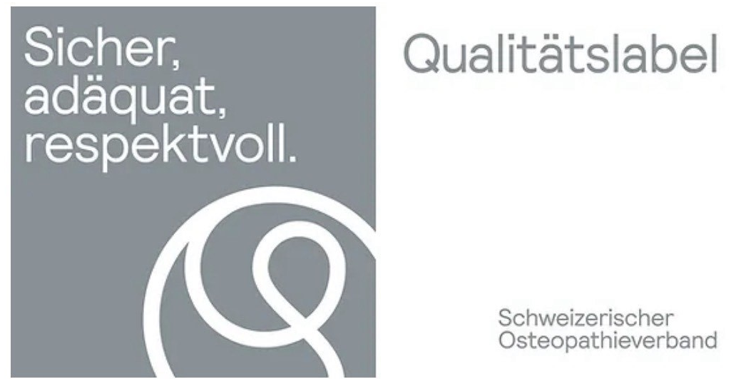 Osteopathie Qualitätslabel